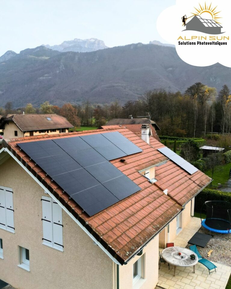 installation photovoltaique à lathuile